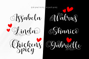 Hello Tiffany - Script Font, a Script Font by HIRO.std (Thumbnail 7 of 10)