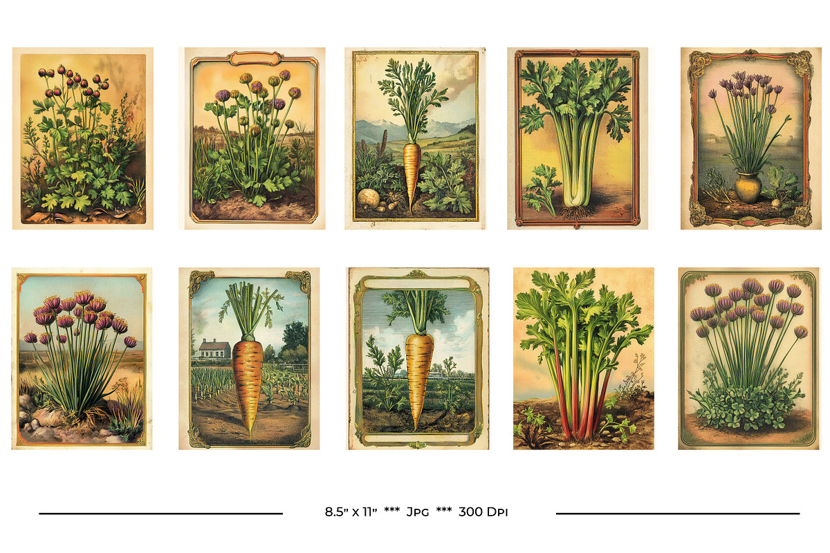 Vintage Garden Packets, a Seasonal Illustration by karenfoleyphoto (Photo 3 of 15)