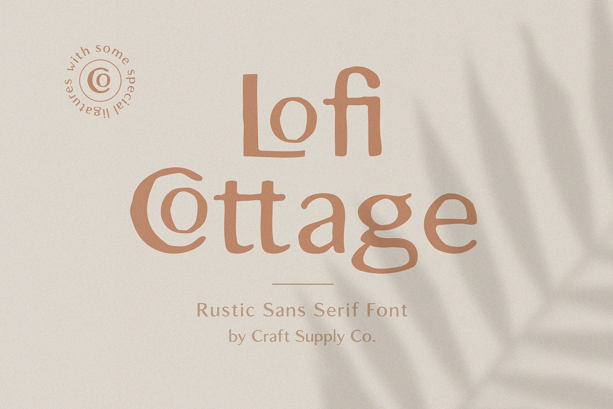 Lofi Cottage - Rustic Sans Serif, a Sans Serif Font by Craft Supply Co. (Photo 10 of 10)