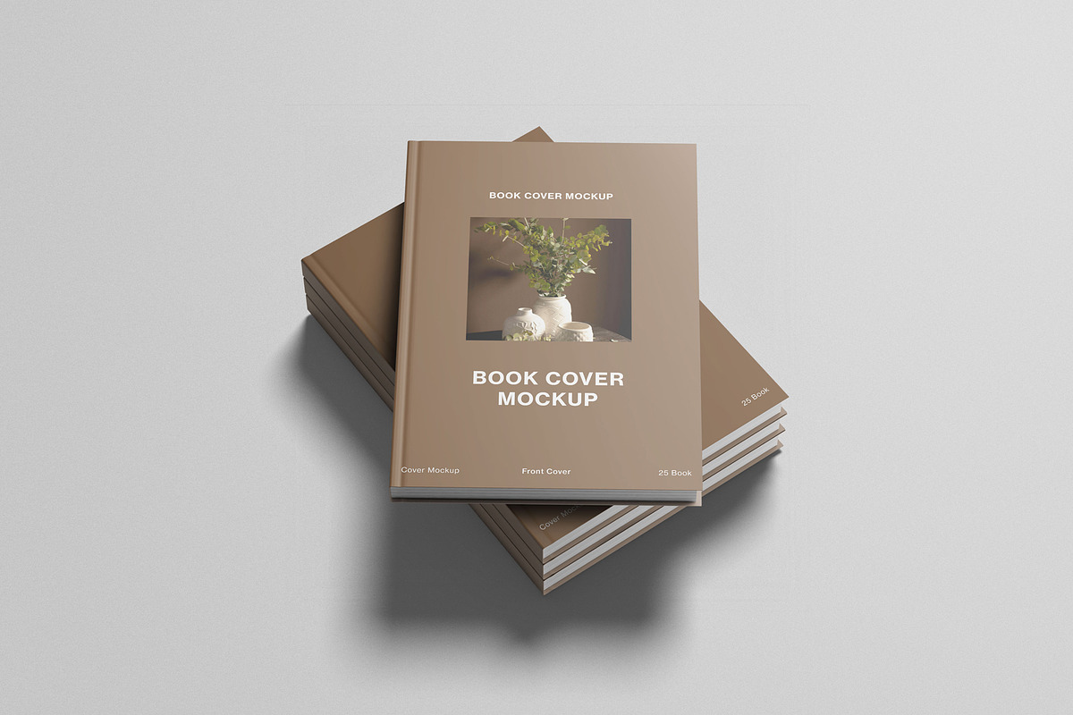 Cover Book Mockups, a Books & Magazine Mockup by scribrostudio (Photo 9 of 11)