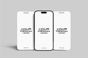 iPhone Screen Mockup, an iPhone Mockup by Graphiculon (Thumbnail 4 of 11)