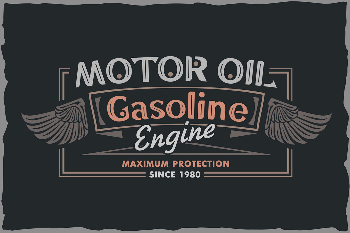 10 Vintage Font Families Bundle, a Font by Fractal fonts & graphics (Photo 3 of 31)