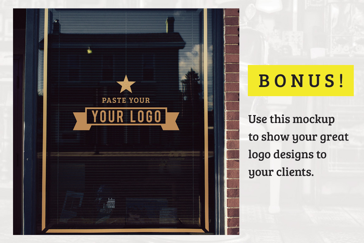 Barber Shop Logo Kit + BONUS, a Branding & Logo Template by MockUpgrade (Photo 6 of 6)