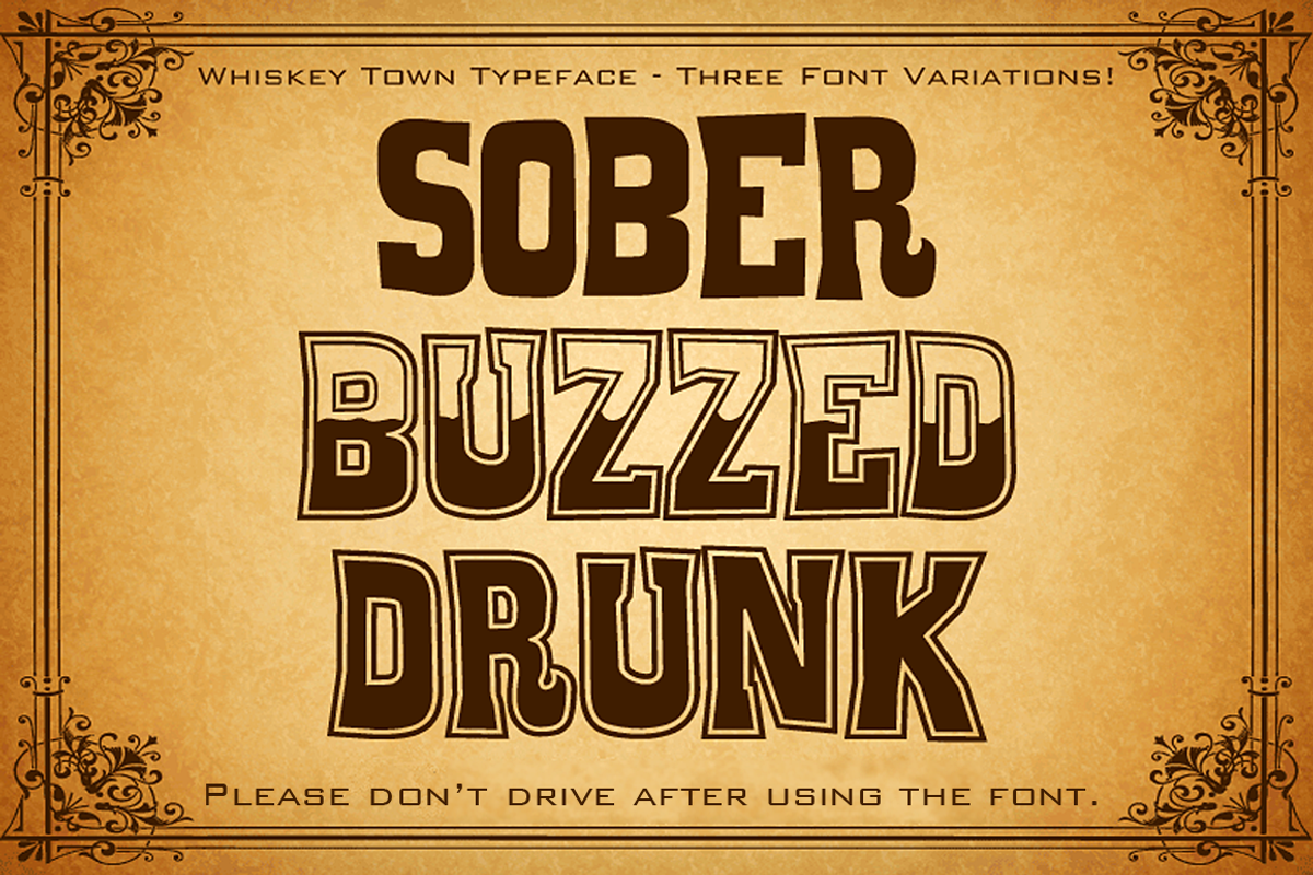 Whiskey Town Font