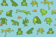 16 Frogs, an Animal Illustration by GooseFrol (Thumbnail 6 of 11)