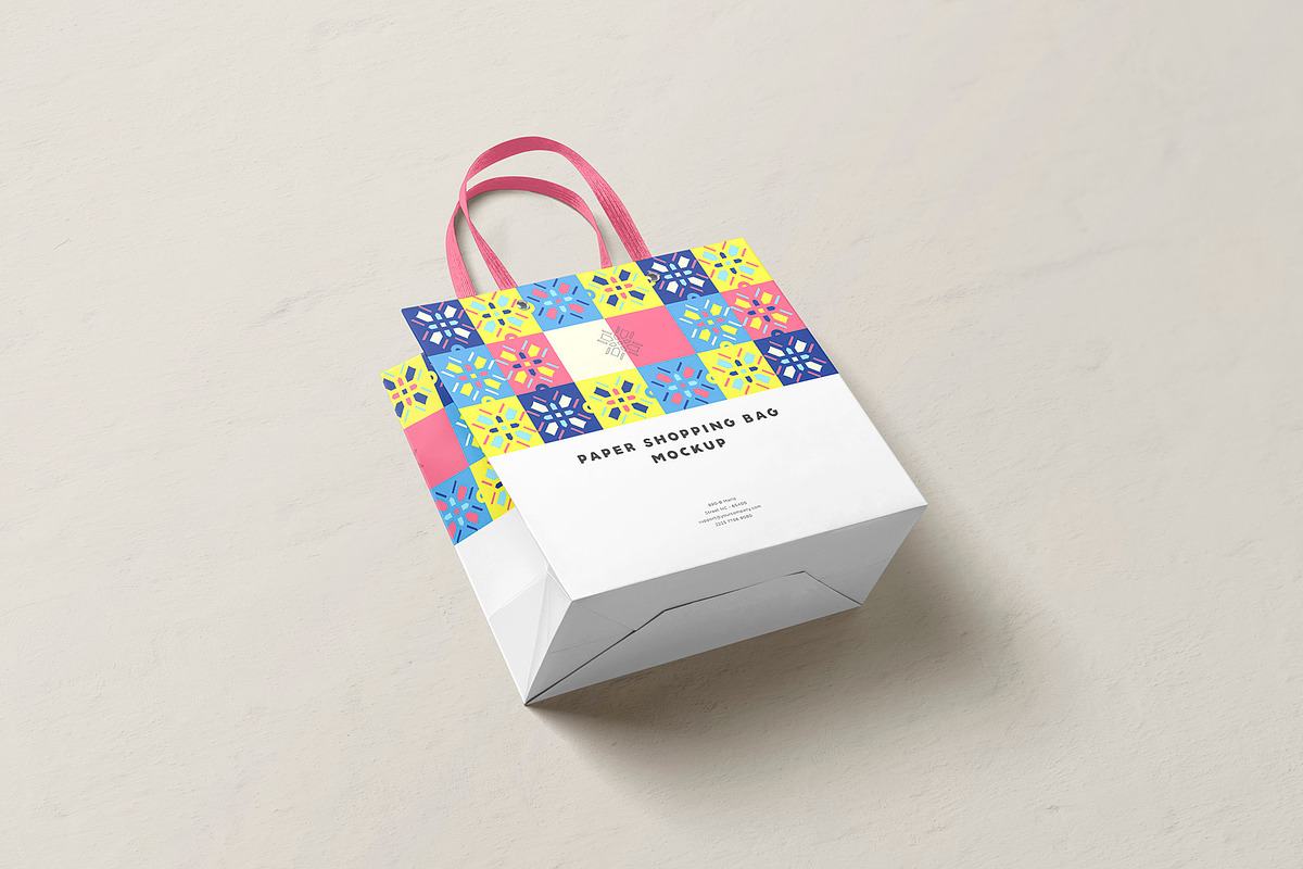 Shopping Bag Mockup, a Product Mockup by PixelVoyager (Photo 4 of 8)