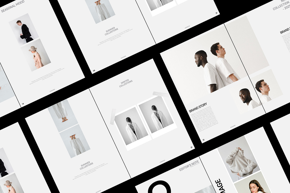 Minimalist Lookbook Magazine, a Magazine Template by Templeste (Photo 8 of 10)