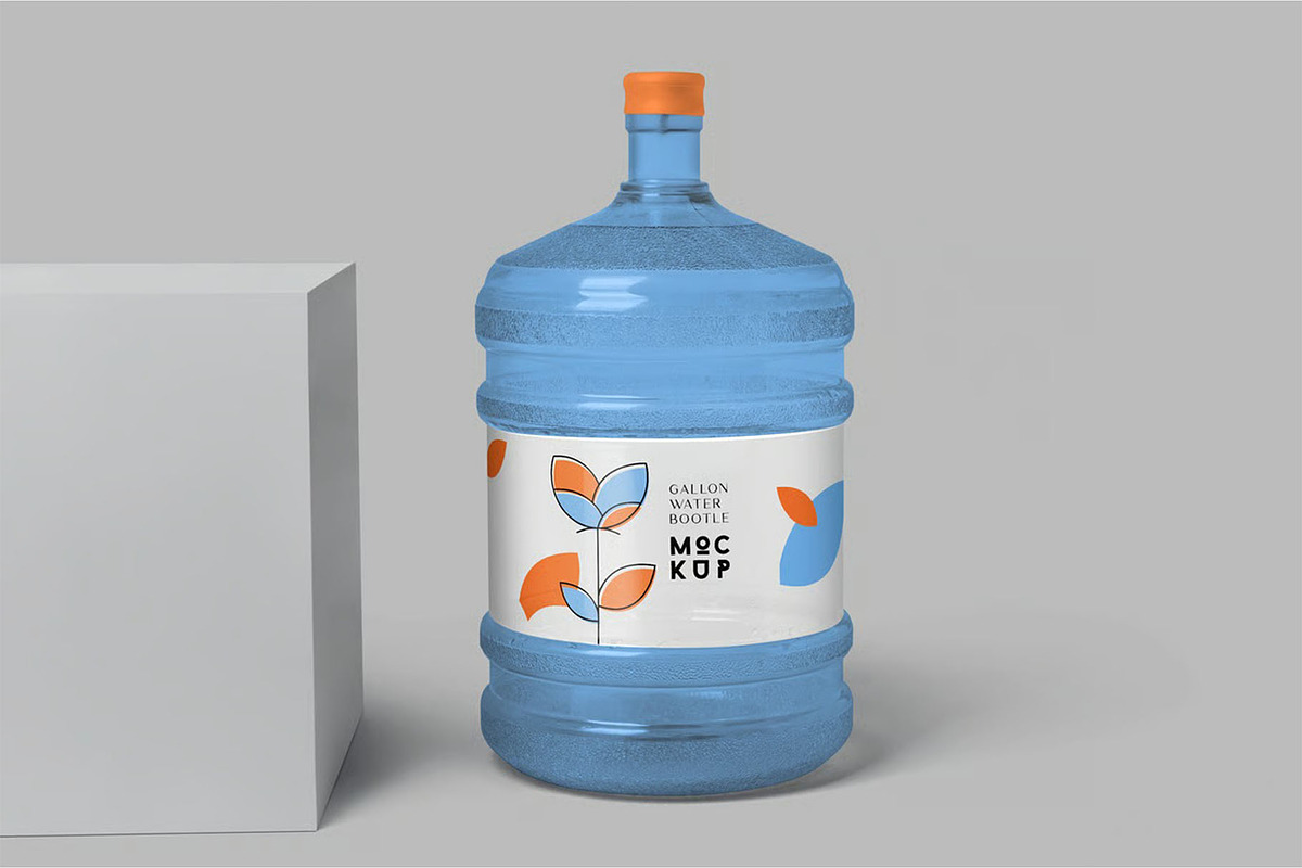 5 Gallon Water Bottle Mockups, a Product Mockup by megostudi0 (Photo 3 of 7)