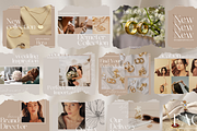 26 Instagram Post Templates -Jewelry, an App Template by KarolinaKreations (Thumbnail 2 of 7)