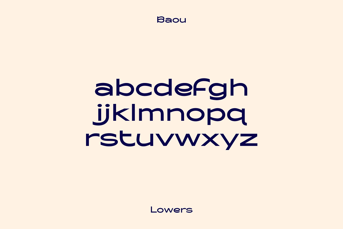 Baou Modern Sans + Logos, a Sans Serif Font by That That Creative (Photo 7 of 20)