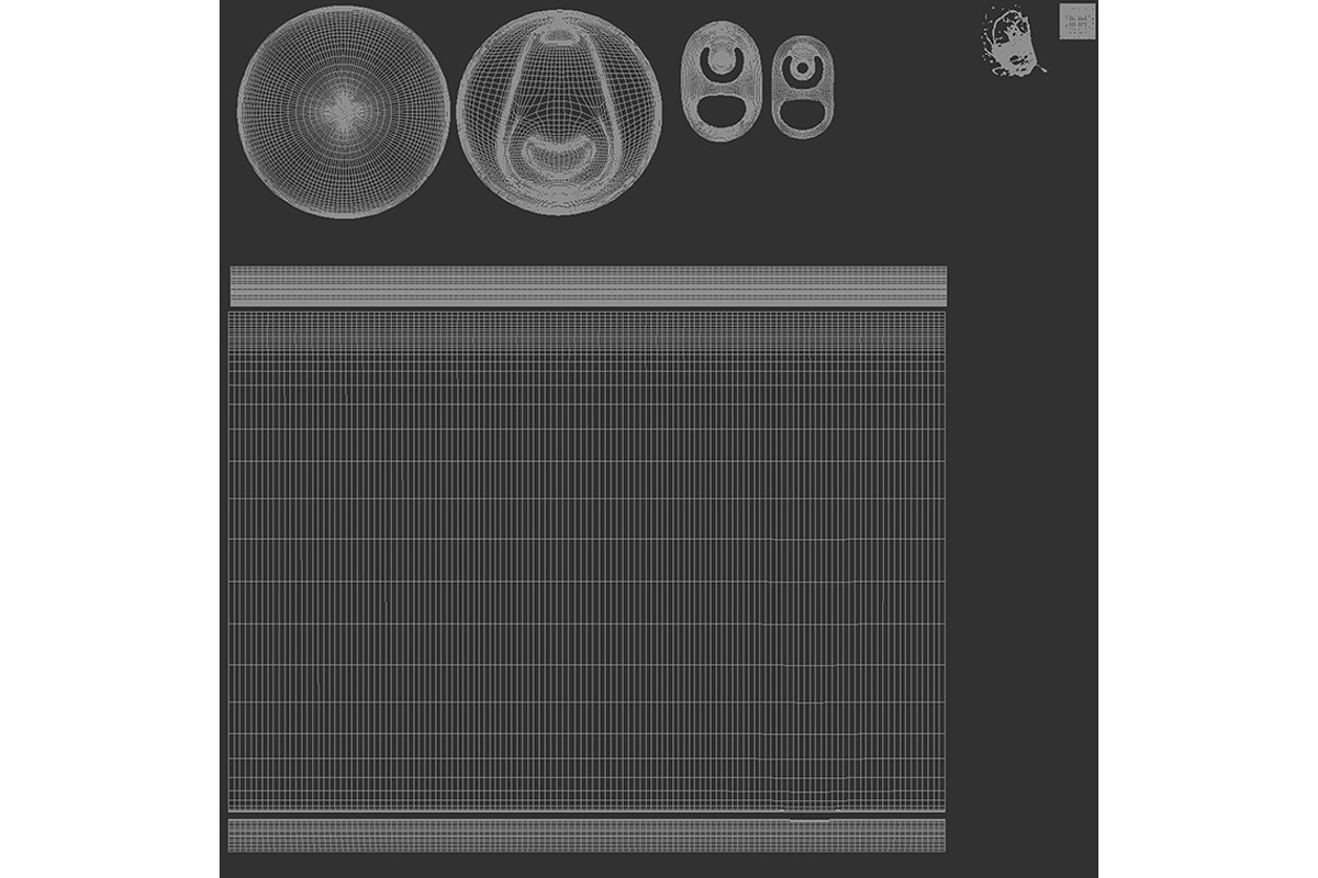 Silver 250ml Aluminum Can 3D Model, an Object 3D Model by rebrandy (Photo 6 of 7)