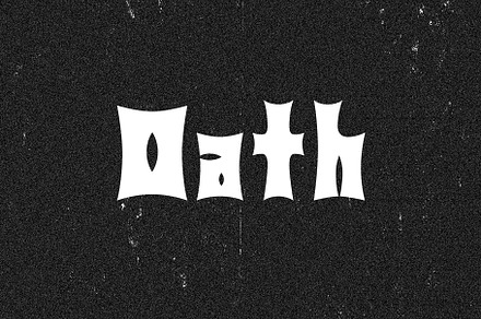 Oath Font, a Blackletter Font by EPLUSN