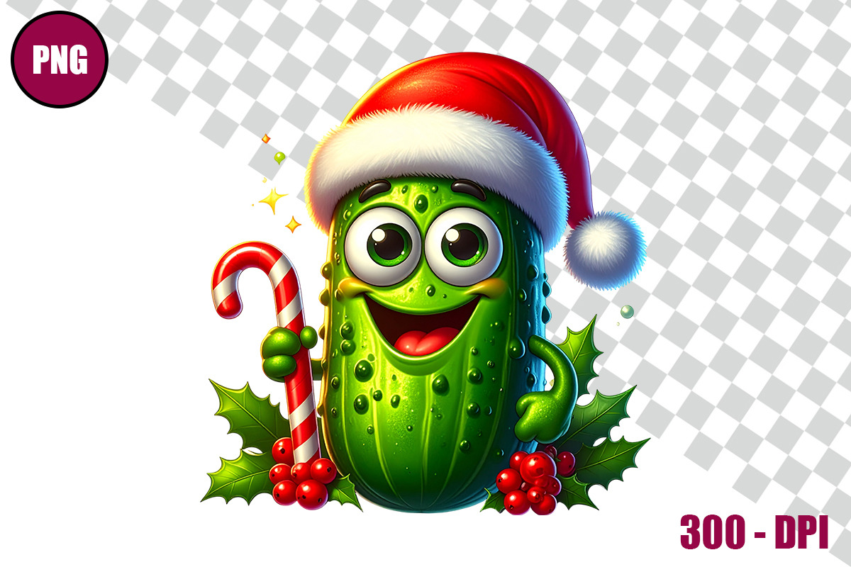 Christmas Pickles Clipart Bundle, a Decorative Illustration by taramija (Photo 23 of 26)