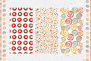 African masks seamless pattern set, an Illustration by DemiLena (Thumbnail 4 of 8)
