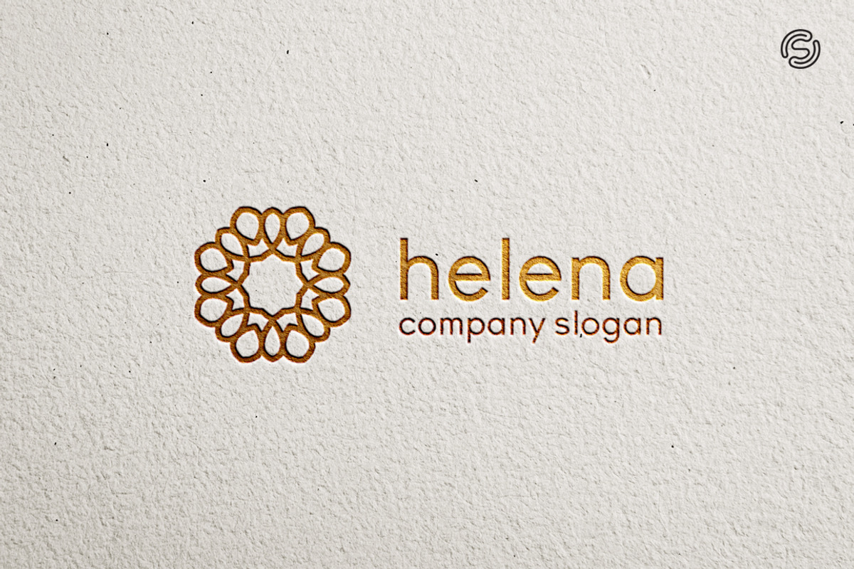 Helena Logo Template, a Branding & Logo Template by Sarten