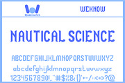 White Angle font, a Font by weknow (Thumbnail 2 of 5)