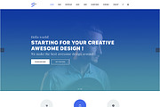 Stack - Home Page One PSD, a Websites & App Template by BlilDesign (Thumbnail 2 of 5)