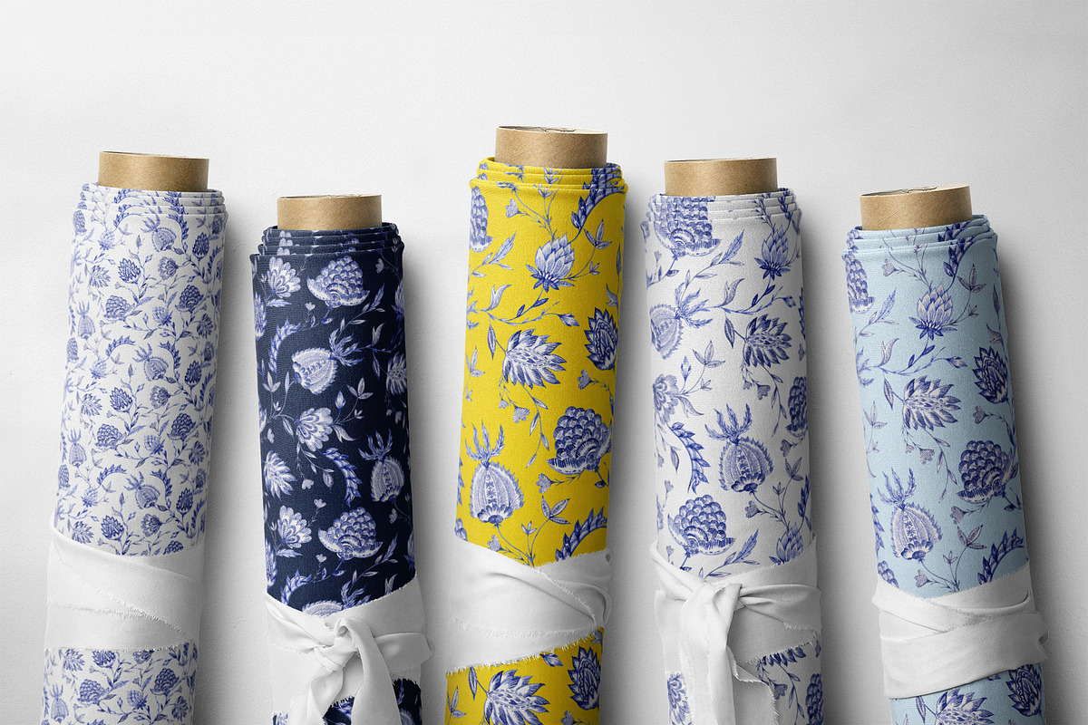 LUXURY BATIK, Watercolor set!, a Pattern Graphic by HannaStudio (Photo 3 of 10)