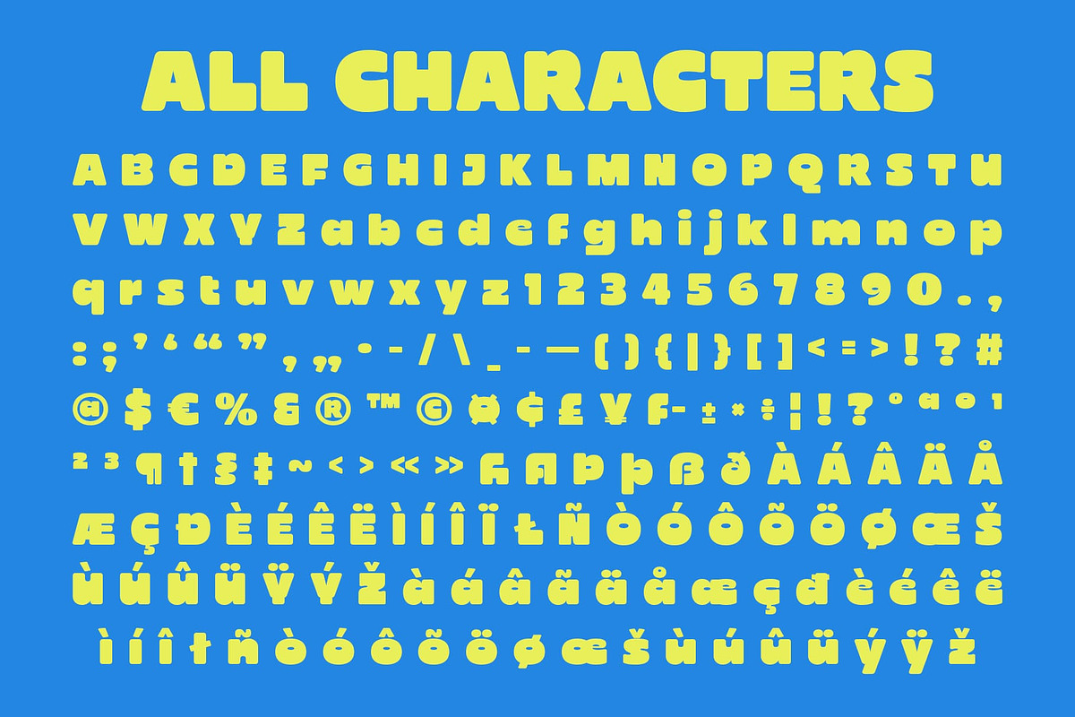 CS Calton – Bold Display Font, a Sans Serif Font by Craft Supply Co. (Photo 8 of 8)