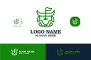 BULL GOLF LOGO, a Branding & Logo Template by krhstd (Thumbnail 1 of 3)