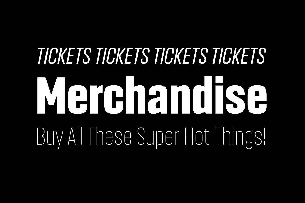 Headlines Font Family, a Sans Serif Font by TypeThis!Studio (Photo 3 of 4)