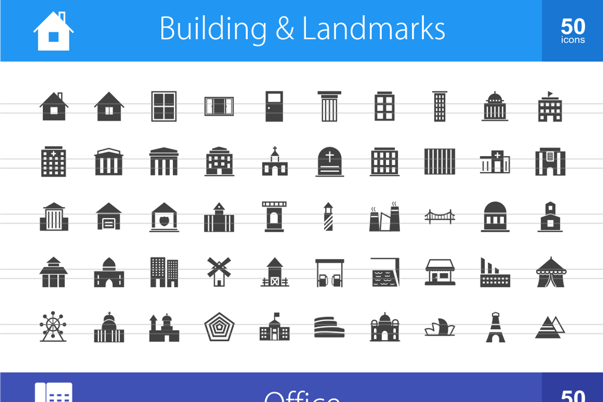 1010 Glyph Icons (V3) preview 2