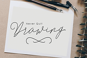 Mirrabella, a Script Font by PollemSt (Thumbnail 5 of 9)