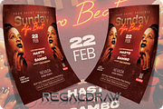 Sunday Afro Beat Flyer, a Flyer Template by regalDRAW (Thumbnail 2 of 4)