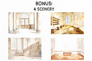Museum Day Adventures Clipart, an Illustration by PassionPNGcreation (Thumbnail 7 of 12)