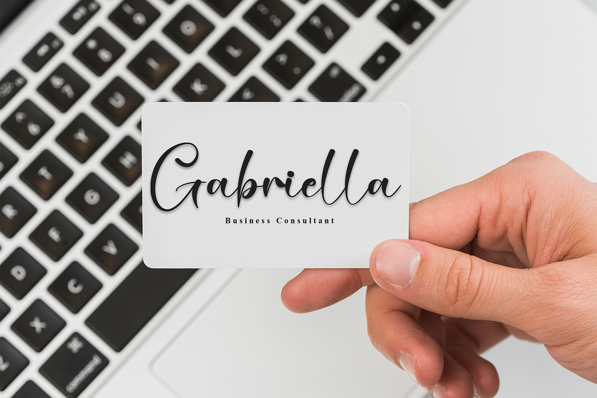 October Signature | Script Font, a Handwritten Font by Scratchones (Photo 5 of 8)