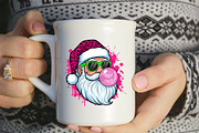 Funny Pink Santa Face Png, an Illustration by Designworld (Thumbnail 4 of 5)