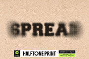 Halftone Print Text Effect, a Layer Style Add-On by iDoodle Studio (Thumbnail 1 of 4)