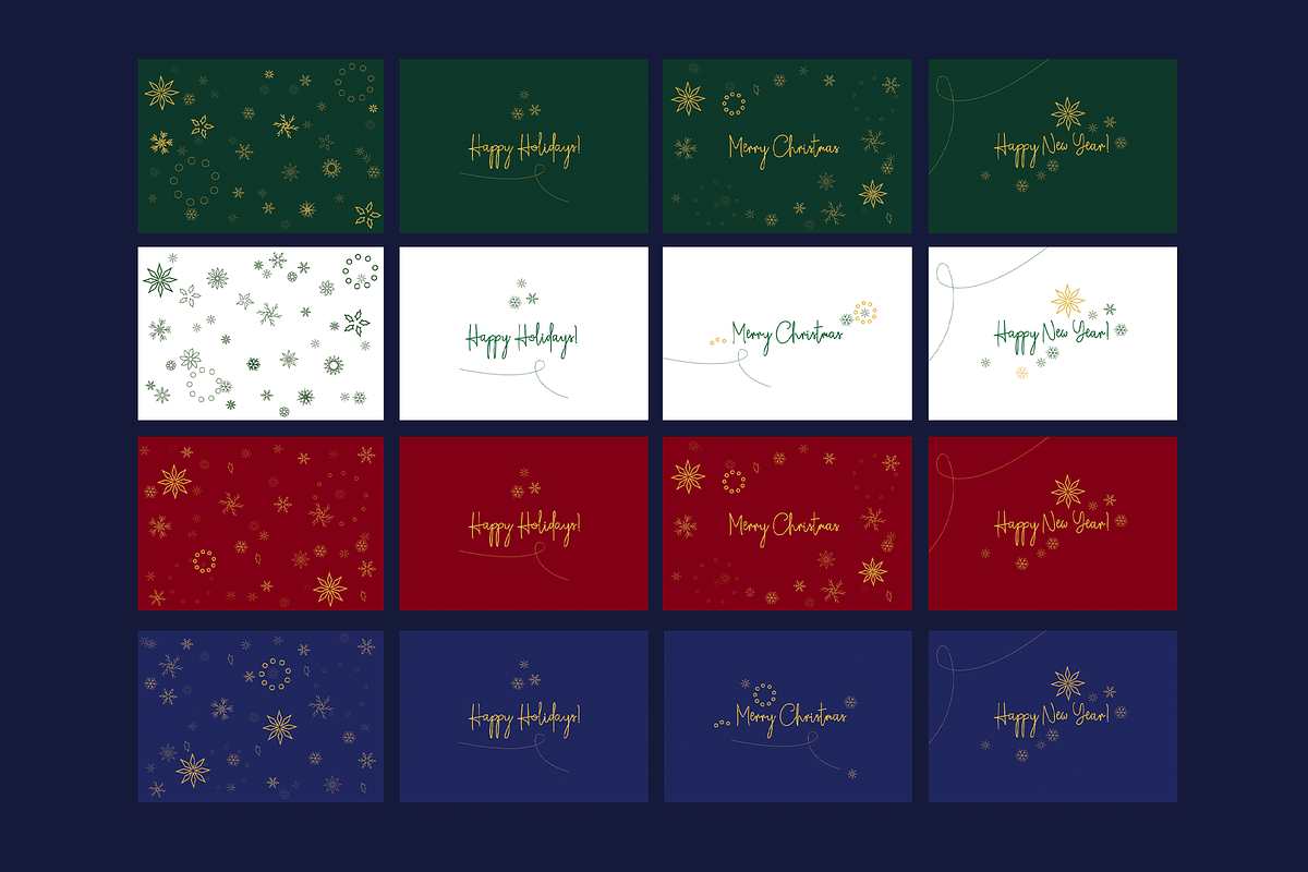 Holiday graphics pack, cards, a Graphic by Arta's Workspace (Photo 4 of 4)