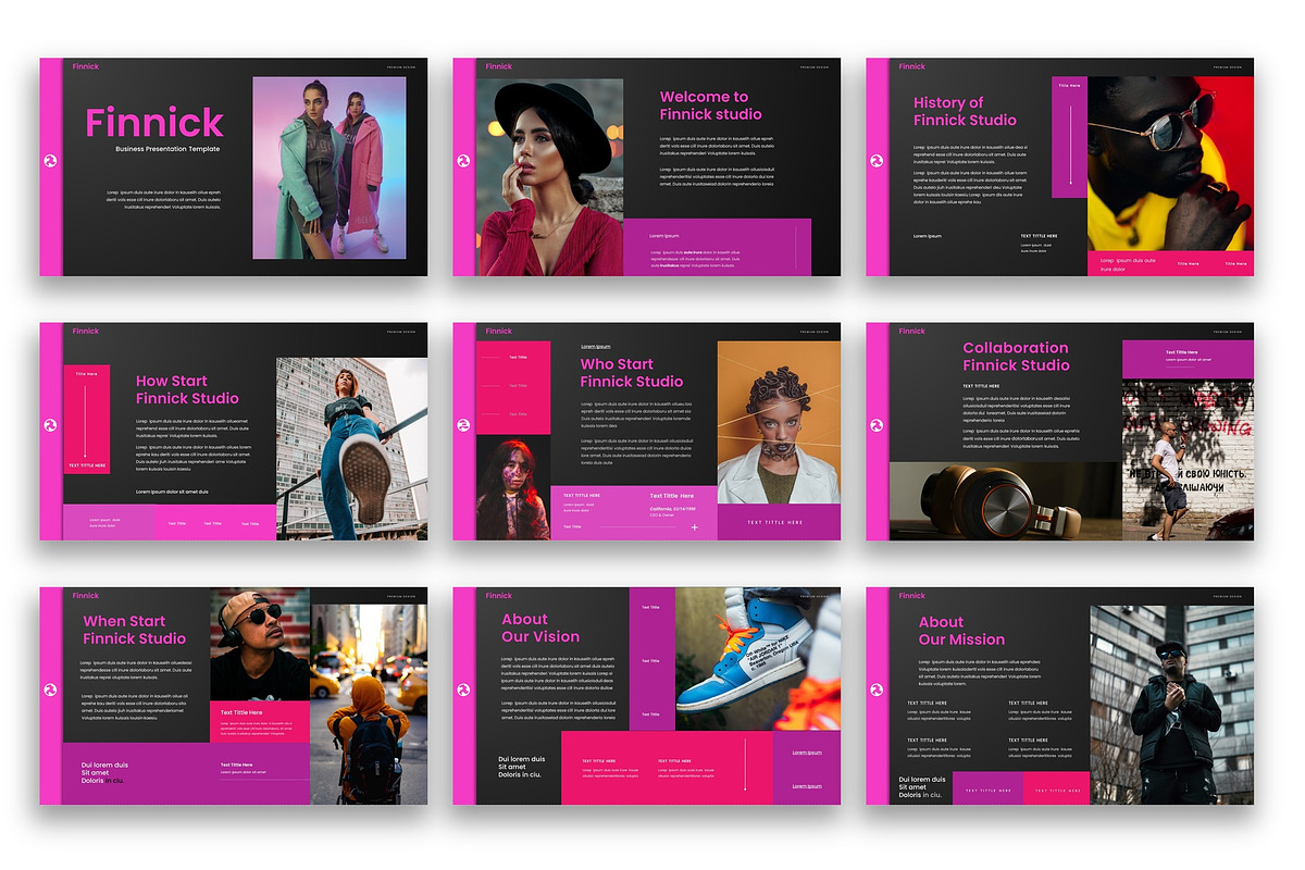 Finnick – Business Google Slide, a Presentation Template by kreatifreya (Photo 2 of 5)