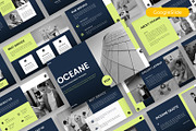 Oceane – Business Google Slide, a Presentation Template by kreatifreya (Thumbnail 1 of 5)