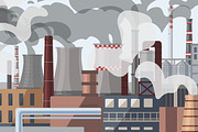 Industrial area with factories, a Healthcare Illustration by Good Studio (Thumbnail 3 of 3)