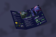 Gaming Store - Trifold Brochure, a Brochure Template by VUNIRA (Thumbnail 3 of 3)