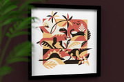Dinosaur illustrations & patterns, an Animal Illustration by Alexey Boychenko (Thumbnail 2 of 8)