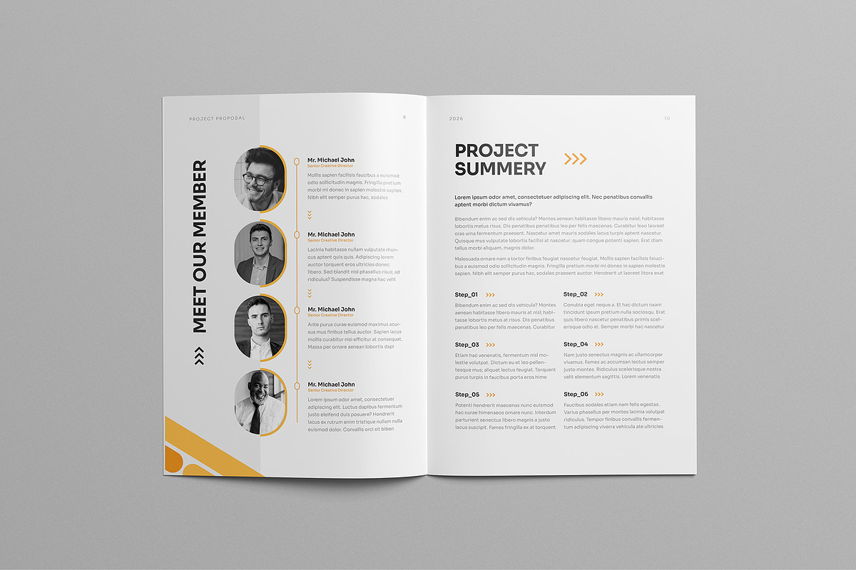 Proposal Template | Word & Canva preview 5