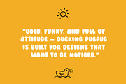 Ducking PugPug Font, a Handwritten Font by KengGraphic (Thumbnail 2 of 9)