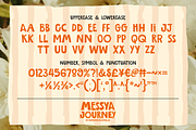 Messya Journey – Quirky Display Font, a Handwritten Font by shineink.designlab (Thumbnail 9 of 10)