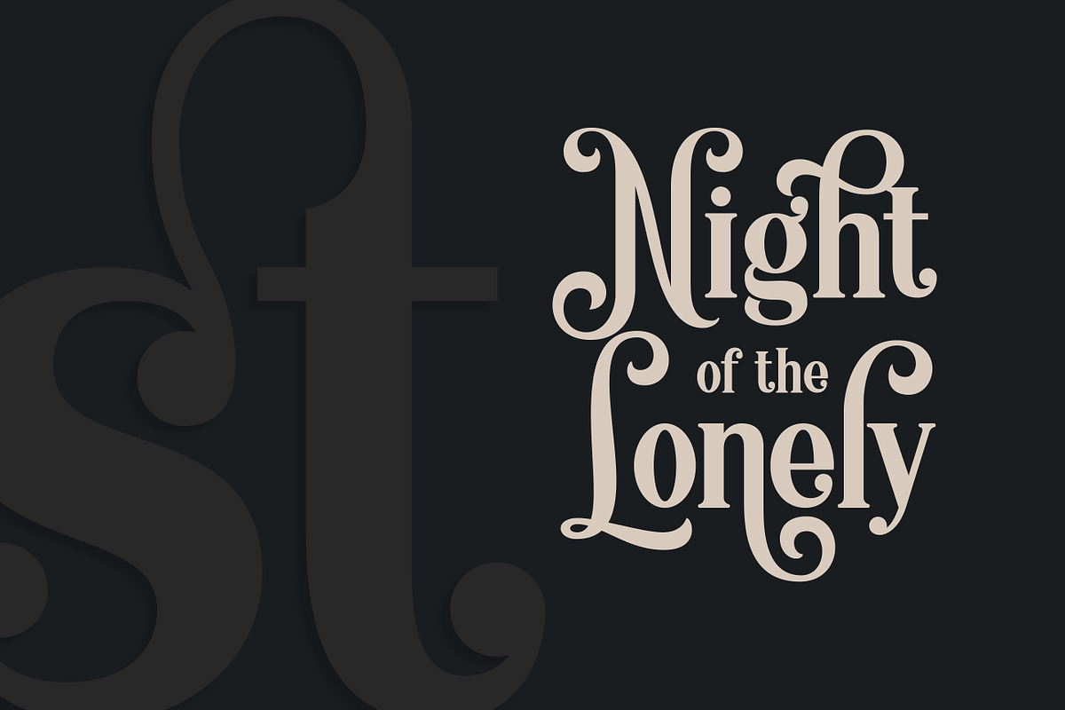 Quiska Unique Font preview 2