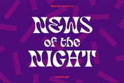 Moonglade | Retro Display Font, a Serif Font by Beveled Design Co. (Thumbnail 5 of 11)