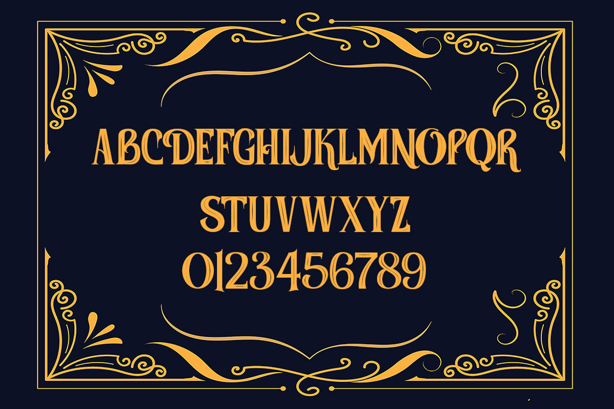 Zealous Font, a Serif Font by Meizzaluna Design (Photo 7 of 8)