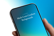 Mesh Grain Gradient Backgrounds, a Background Graphic by Petr Bilek (Thumbnail 2 of 3)