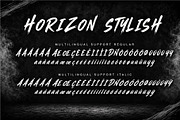 Horizon Stylish, a Handwritten Font by Yoga Letter (Thumbnail 11 of 11)