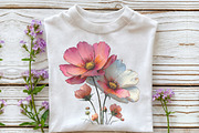 Spring Wildflower Clipart, an Illustration by OK Design (Thumbnail 5 of 6)