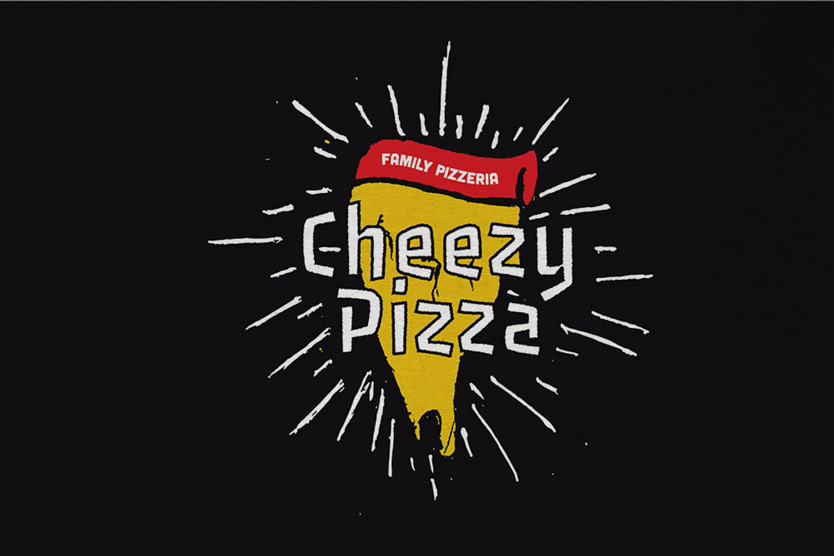 Hand Draw Pizza Logo Badges, a Branding & Logo Template by Design Crafts (Photo 2 of 2)