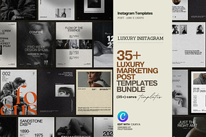 Aesthetic Instagram Template Kit, a Social Media Template by Prapti Design