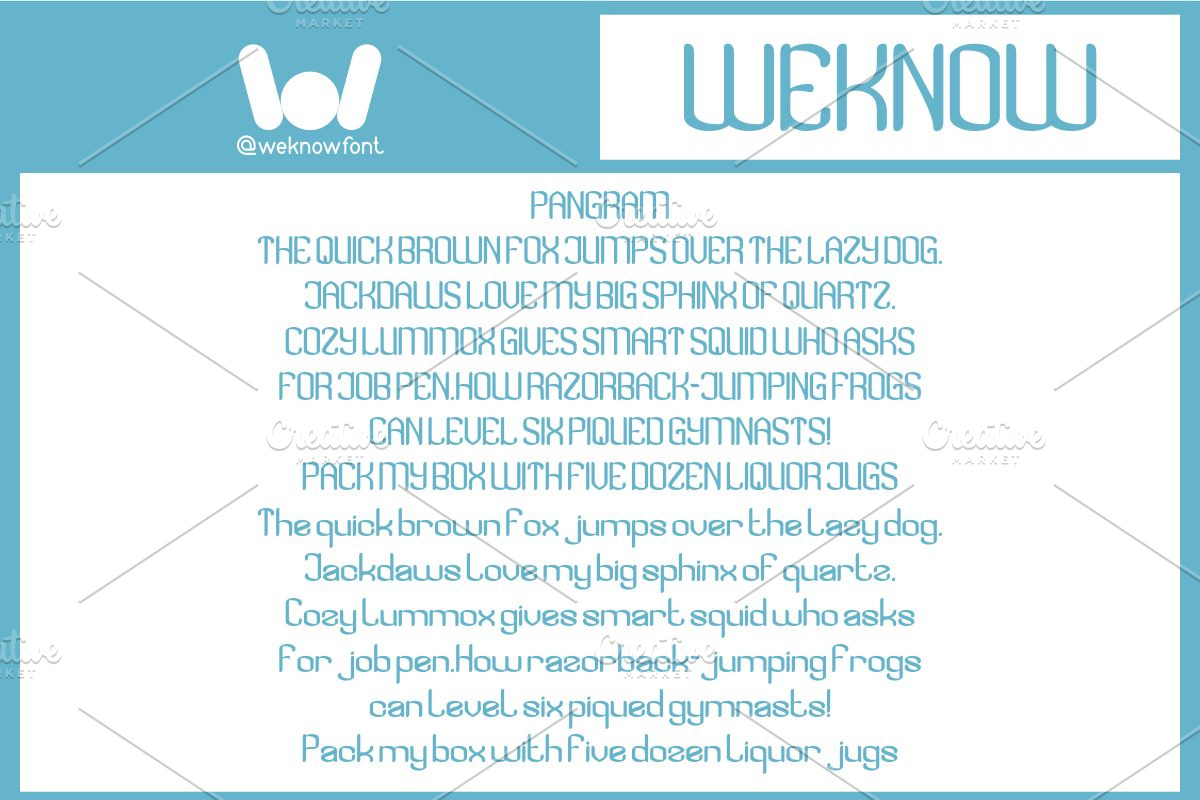 Visual Rhythm font, a Font by weknow (Photo 6 of 8)